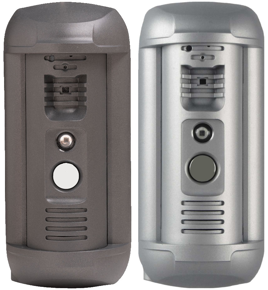 Video_Tuersprechanlage_ALP600_front_silber_anthrazit Video_Tuersprechanlage_ALP600_front_silber_anthrazit